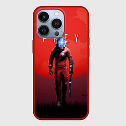 Чехол iPhone 13 Pro Prey красная планета