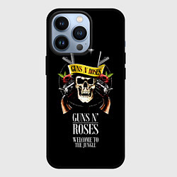 Чехол iPhone 13 Pro Guns n roses, группа