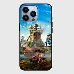 Чехол iPhone 13 Pro Horizon Forbidden West - разрушенный мост