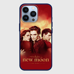 Чехол для iPhone 13 Pro Новая луна, цвет: 3D-тёмно-синий