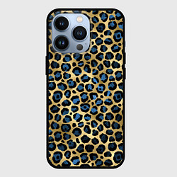 Чехол для iPhone 13 Pro Стиль леопарда шкура леопарда, цвет: 3D-черный