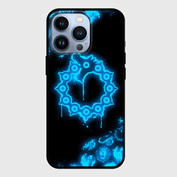 Чехол iPhone 13 Pro МЕЛИОДАС НЕОНОВЫЙ 7 СМЕРТНЫХ ГРЕХОВ