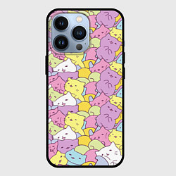 Чехол iPhone 13 Pro Cute pattern of seals