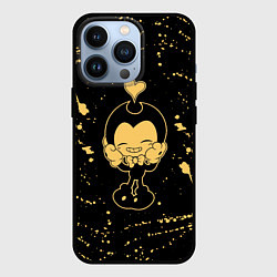 Чехол iPhone 13 Pro Bendy And The Ink Machine heart