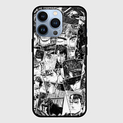 Чехол для iPhone 13 Pro Berserk pattern, цвет: 3D-черный