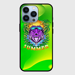 Чехол iPhone 13 Pro Summer dog Собачка