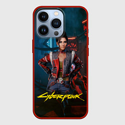 Чехол iPhone 13 Pro Panam Cyberpunk2077 Панам