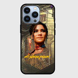 Чехол iPhone 13 Pro Panam cyberpunk 2077