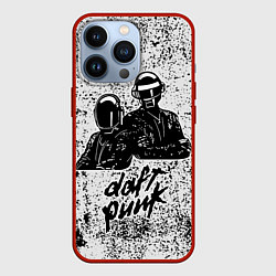 Чехол iPhone 13 Pro Daft Punk B&W