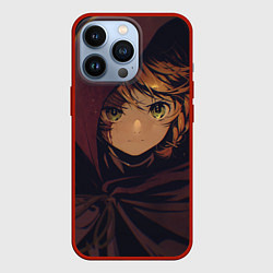 Чехол для iPhone 13 Pro Грозная Эмма, цвет: 3D-красный