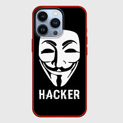 Чехол iPhone 13 Pro HACKER Маска V