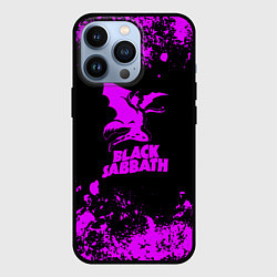Чехол iPhone 13 Pro Black Sabbath metal