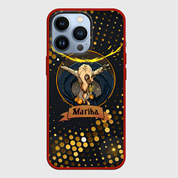 Чехол для iPhone 13 Pro Elden Ring Marika Марика, цвет: 3D-красный