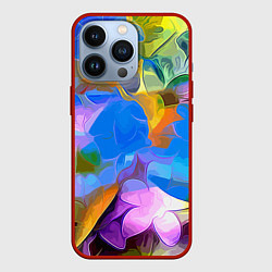 Чехол iPhone 13 Pro Цветочный узор Summer