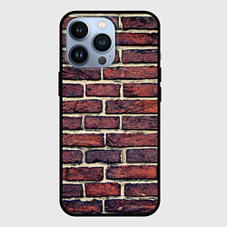 Чехол для iPhone 13 Pro Brick Wall, цвет: 3D-черный