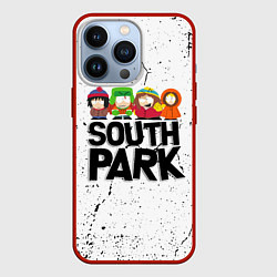 Чехол для iPhone 13 Pro Южный парк мультфильм - персонажи South Park, цвет: 3D-красный