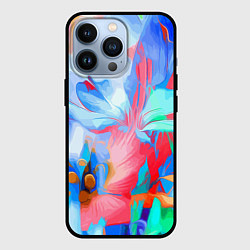 Чехол iPhone 13 Pro Fashion floral pattern