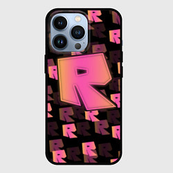 Чехол для iPhone 13 Pro ROBLOX ЛОГО, цвет: 3D-черный