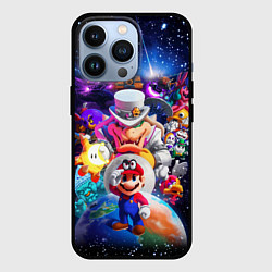 Чехол iPhone 13 Pro Super Mario Odyssey Space Video game