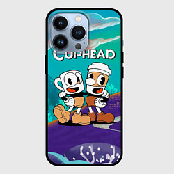 Чехол iPhone 13 Pro Cuphead чашечка кофе