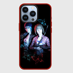 Чехол для iPhone 13 Pro Хлоя Прайс & Максин Колфилд, цвет: 3D-красный