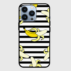 Чехол iPhone 13 Pro Banana pattern Summer