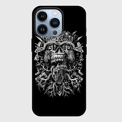Чехол для iPhone 13 Pro Индейский идол-сердцеед, цвет: 3D-черный