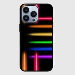 Чехол для iPhone 13 Pro Неоновое свечение Minimalism Neon, цвет: 3D-черный