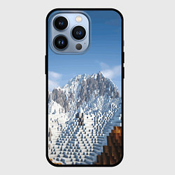 Чехол iPhone 13 Pro Minecraft Mountains Video game