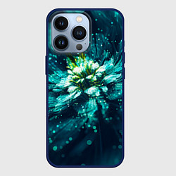 Чехол для iPhone 13 Pro Цветок с пандоры, цвет: 3D-тёмно-синий