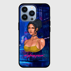 Чехол iPhone 13 Pro Panam Панам Cyberpunk2077