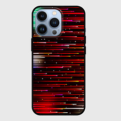 Чехол для iPhone 13 Pro ЛУЧЕВОЙ ПОТОК, цвет: 3D-черный