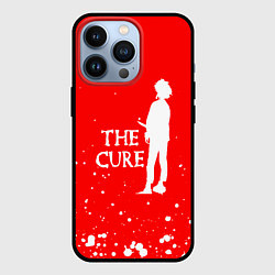 Чехол для iPhone 13 Pro The cure белые брызги, цвет: 3D-черный