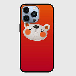 Чехол iPhone 13 Pro Мордочка мишки