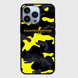 Чехол iPhone 13 Pro Counter-Strike Global Offensive Камуфляж Чёрно-Жёл