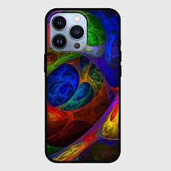 Чехол для iPhone 13 Pro Абстрактная мультивселенная паттерн Abstraction, цвет: 3D-черный