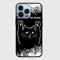 Чехол для iPhone 13 Pro Rage Against The Machine Rock Cat, цвет: 3D-черный