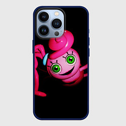 Чехол для iPhone 13 Pro POPPY PLAYTIME - Mommy long legs - Мама длинные но, цвет: 3D-тёмно-синий