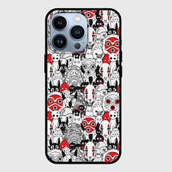 Чехол iPhone 13 Pro Studio Ghibli Stars