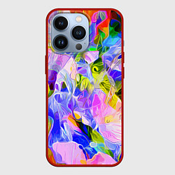 Чехол iPhone 13 Pro Красочный цветочный узор Весна - Лето 2023 Colorfu