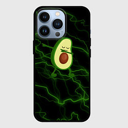 Чехол iPhone 13 Pro Avocado молнии