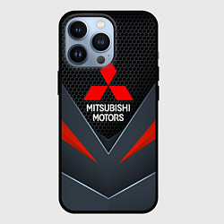 Чехол для iPhone 13 Pro MITSUBISHI - TECHNOLOGY ТЕХНОЛОГИИ, цвет: 3D-черный