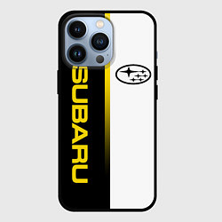 Чехол iPhone 13 Pro SUBARU - GOLD EDITION LINE