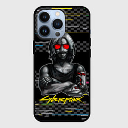 Чехол iPhone 13 Pro Johnny Джонни Cyberpunk2077