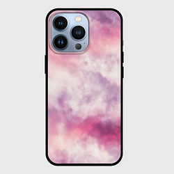 Чехол для iPhone 13 Pro Абстракция розовое небо, цвет: 3D-черный