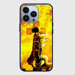 Чехол iPhone 13 Pro ПЛАМЕННАЯ БРИГАДА ПОЖАРНЫХ, FIRE FORCE