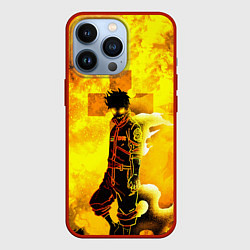 Чехол iPhone 13 Pro ПЛАМЕННАЯ БРИГАДА ПОЖАРНЫХ, FIRE FORCE