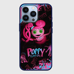 Чехол для iPhone 13 Pro Mommy Poppy Playtime, цвет: 3D-тёмно-синий