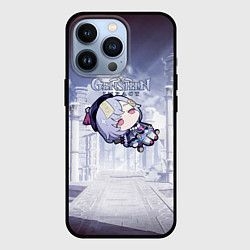 Чехол для iPhone 13 Pro Genshin Impact - Qiqi, цвет: 3D-черный