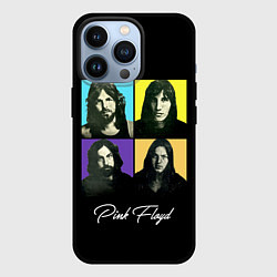 Чехол для iPhone 13 Pro PINK FLOYD ПОРТРЕТЫ, цвет: 3D-черный